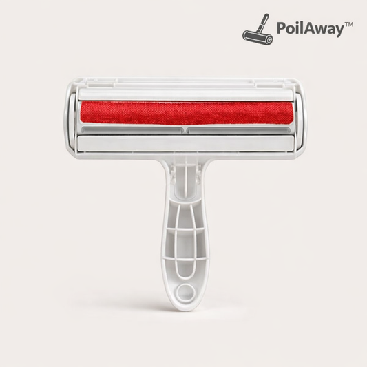 PoilAway™ – Rouleau anti-poils pour chiens et chats, efficace sur canapés et tapis